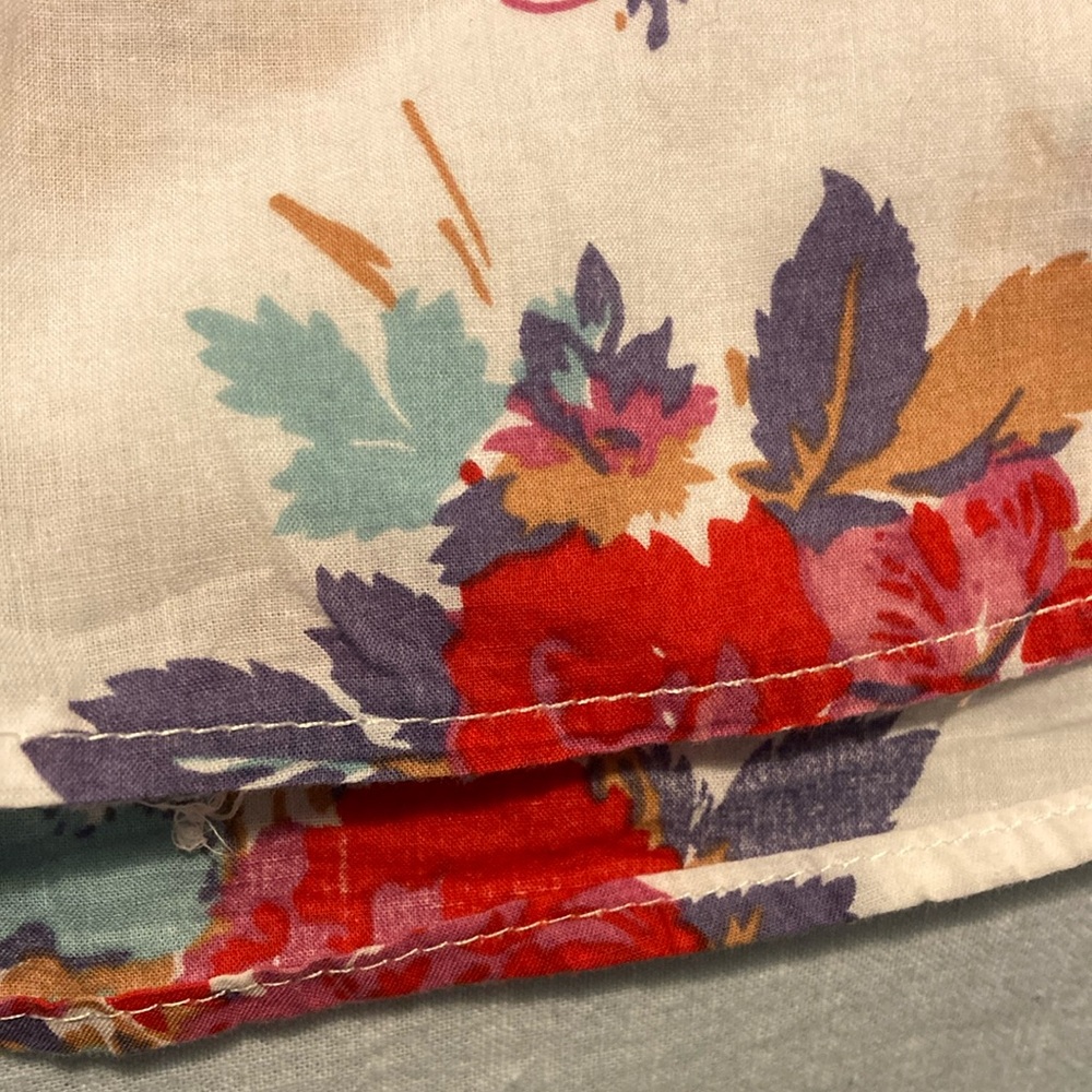 Floral Women's Top - Red and Purple - Picture 9 of 12